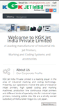 Mobile Screenshot of kgkjetindia.com